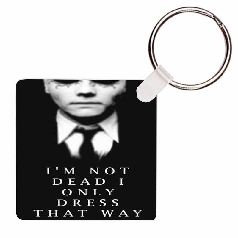 Zavstyle My Chemical Romance QUotes Keychain
