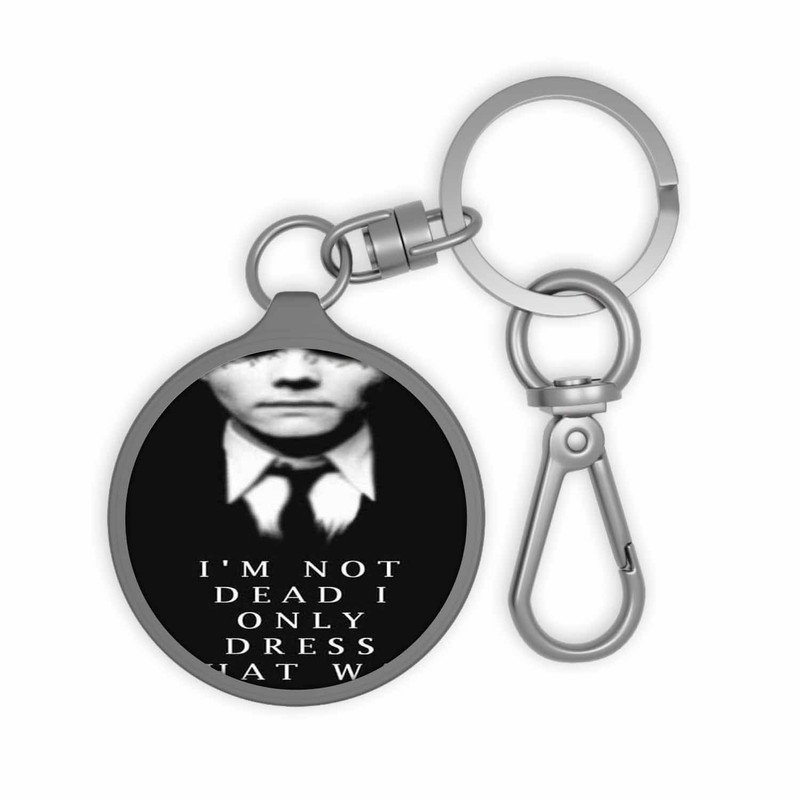 Zavstyle My Chemical Romance QUotes Keyring Tag Accessories