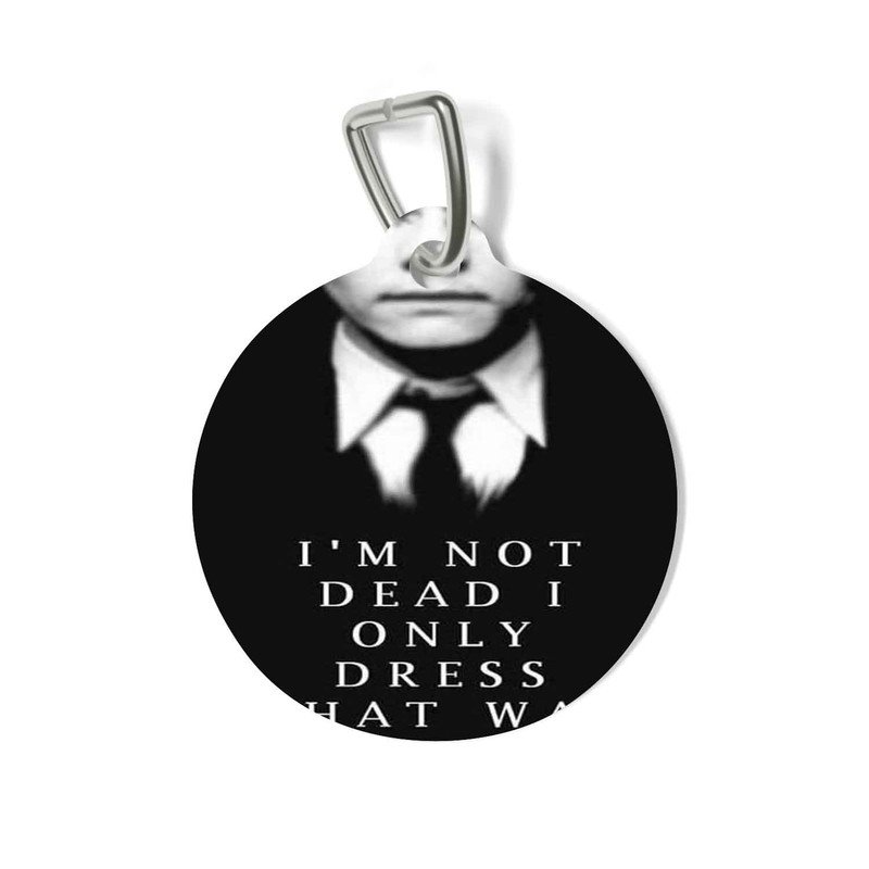 Zavstyle My Chemical Romance QUotes Pet Tag