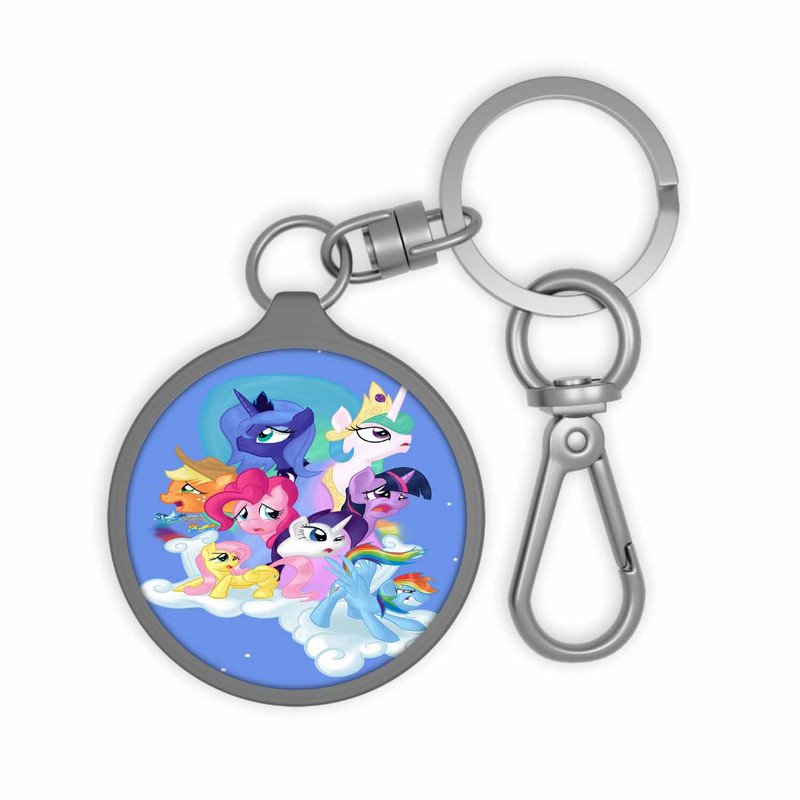 Zavstyle My Little Pony Friendship Is Magic in the Sky Keyring Tag Accessories
