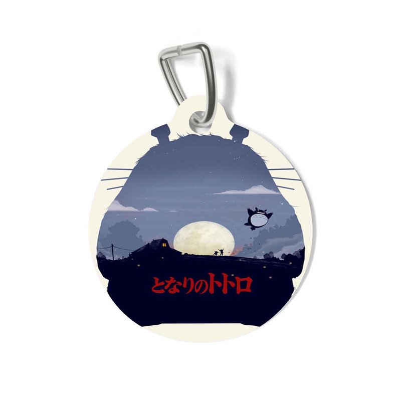 Zavstyle My Neighbor Totoro 2 Pet Tag