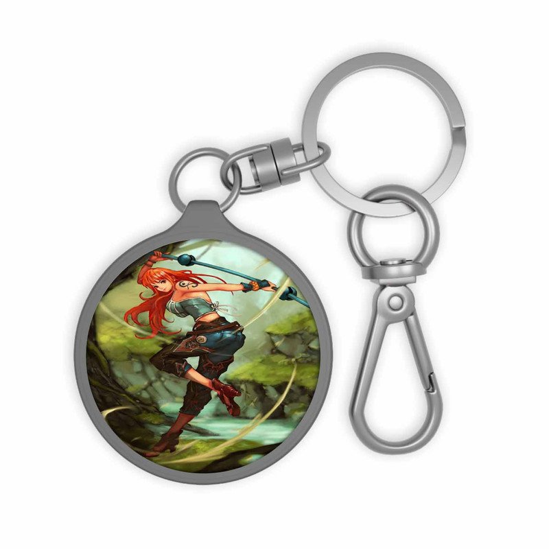 Zavstyle Nami One Piece Anime Keyring Tag Accessories