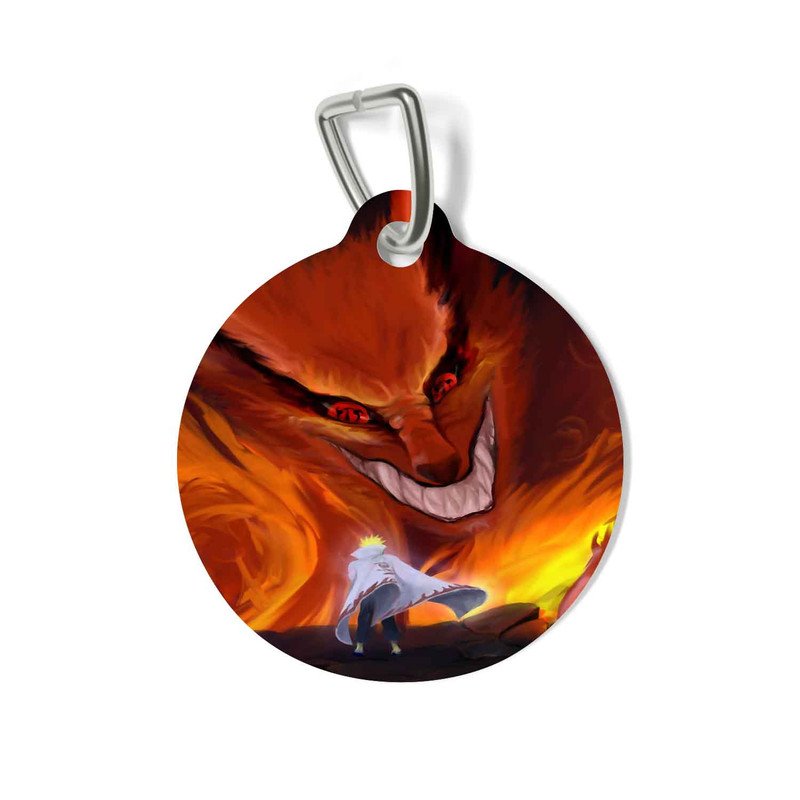Zavstyle Naruto Uzumaki Shippuden Kyuubi Pet Tag