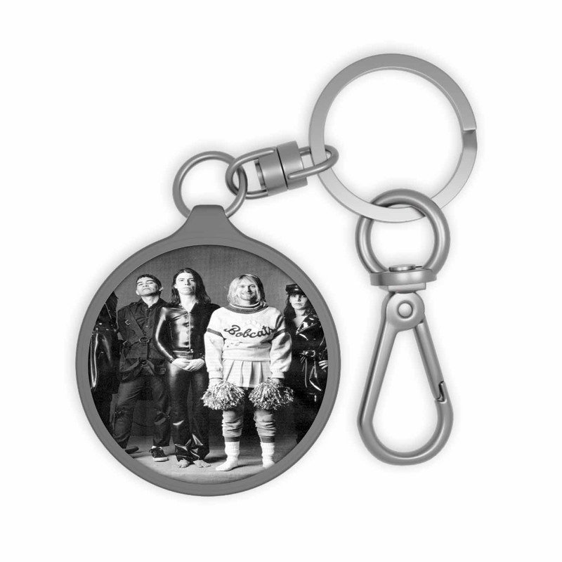 Zavstyle Nirvana Prints Keyring Tag Accessories