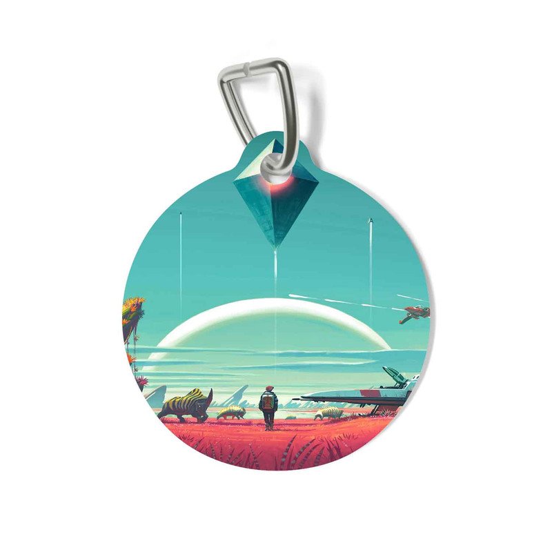 Zavstyle No Man s Sky Pet Tag