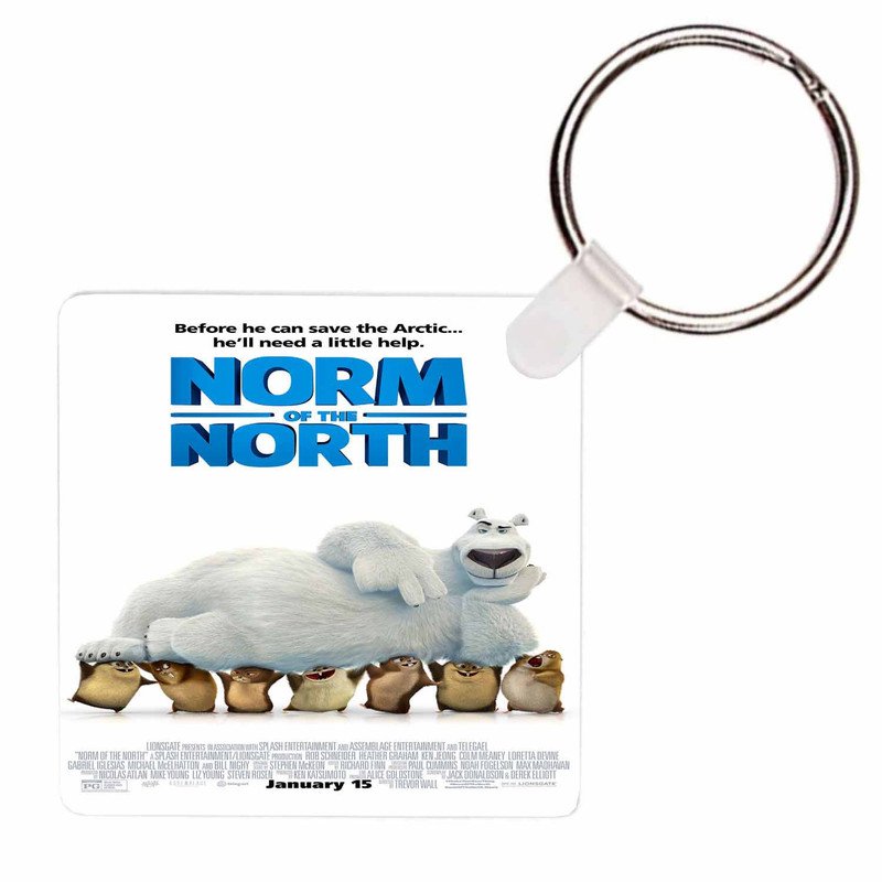 Zavstyle Norm of The North Keychain