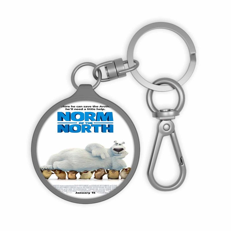 Zavstyle Norm of The North Keyring Tag Accessories