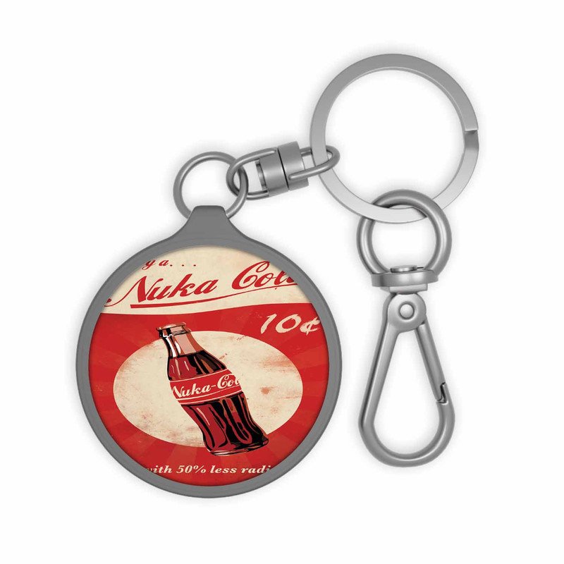 Zavstyle Nuka Cola Keyring Tag Accessories