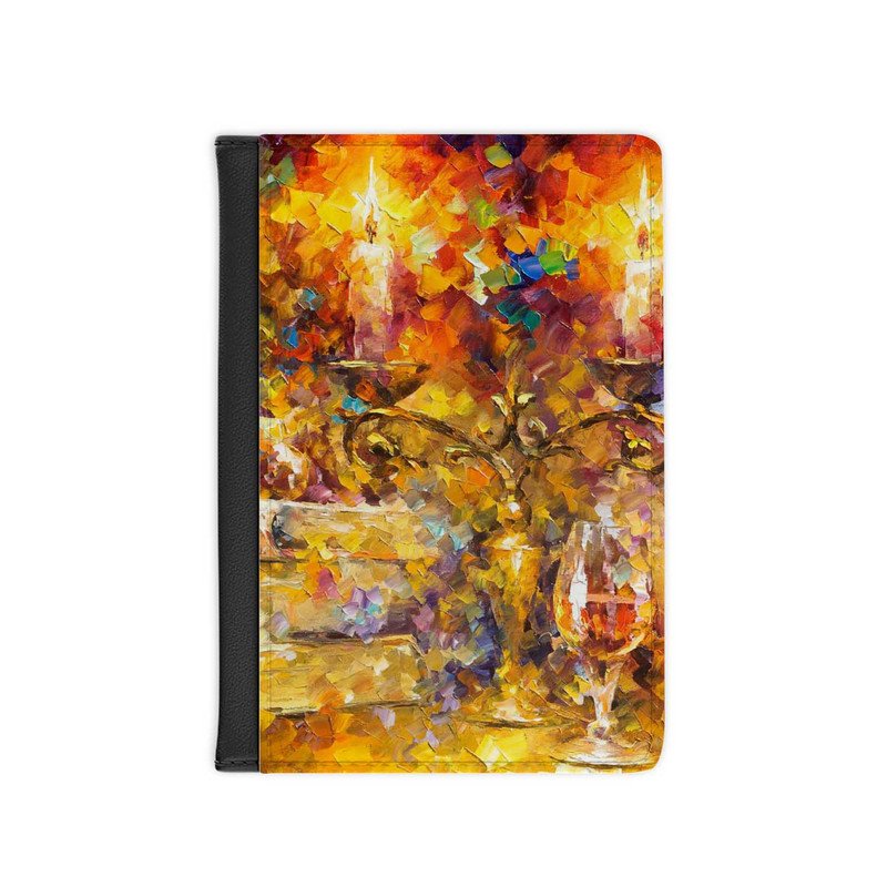 Zavstyle OLD THOUGHTS Leonid Afremov Passport Cover