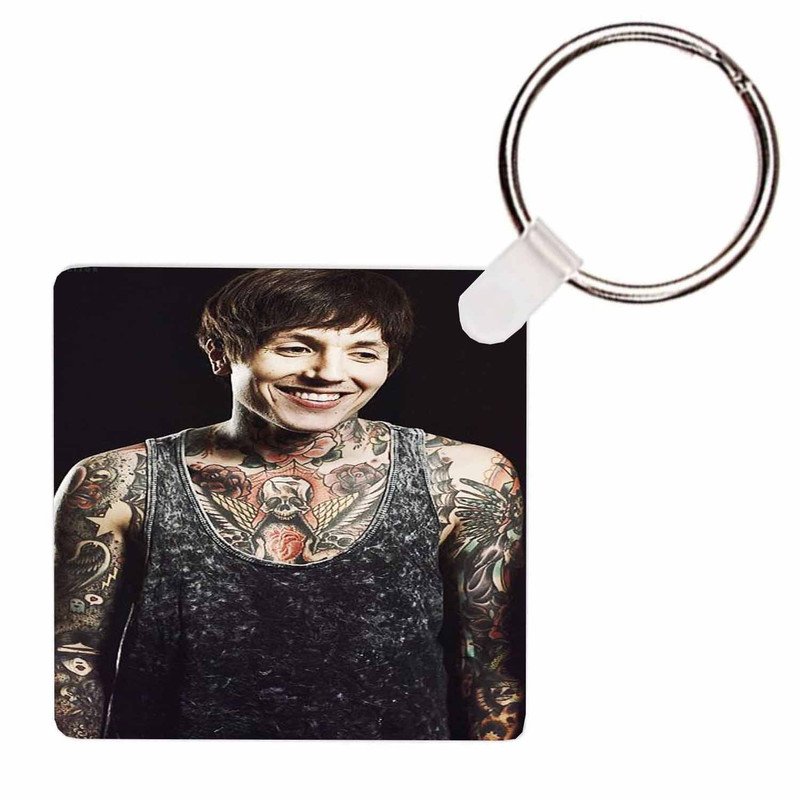Zavstyle Oliver Sykes Bring Me The Horizon Keychain