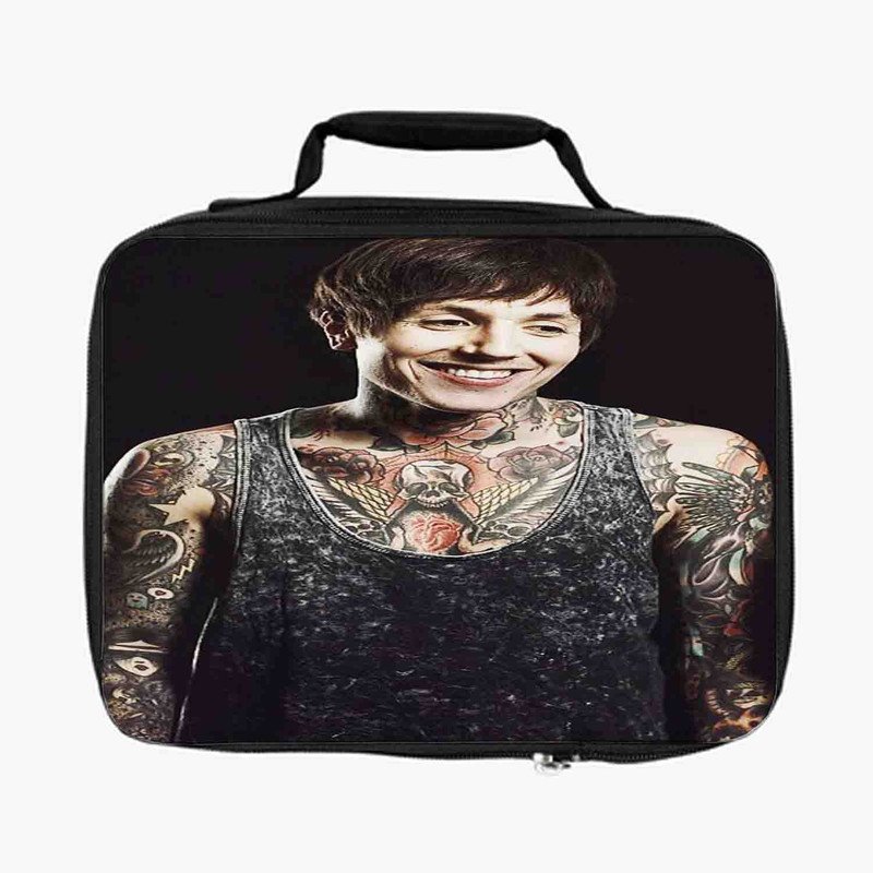 Zavstyle Oliver Sykes Bring Me The Horizon Lunch Bag