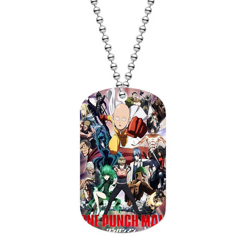 Zavstyle One Punch Man Dog Tag Military Stainless Steel
