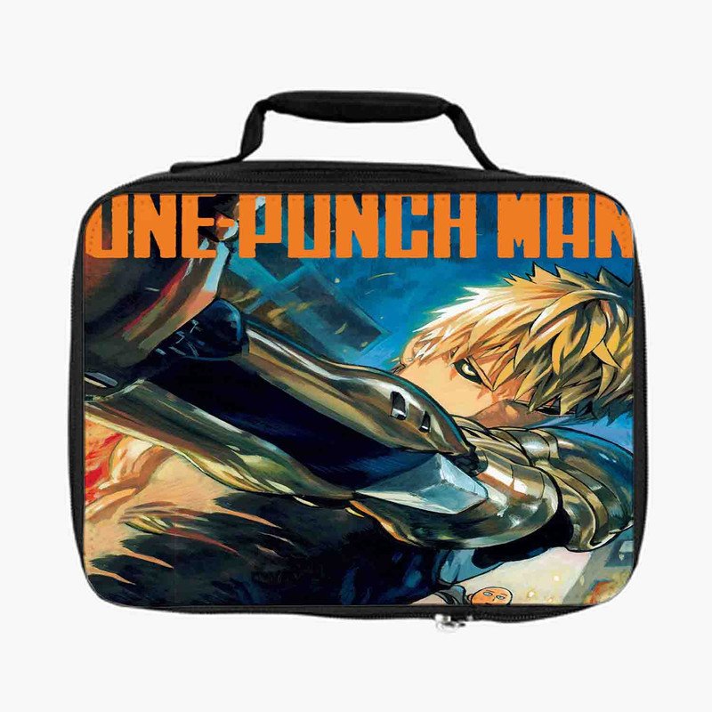 Zavstyle One Punch Man Fire Lunch Bag