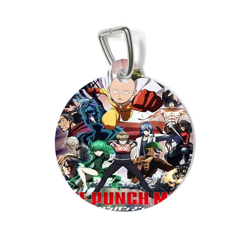 Zavstyle One Punch Man Pet Tag