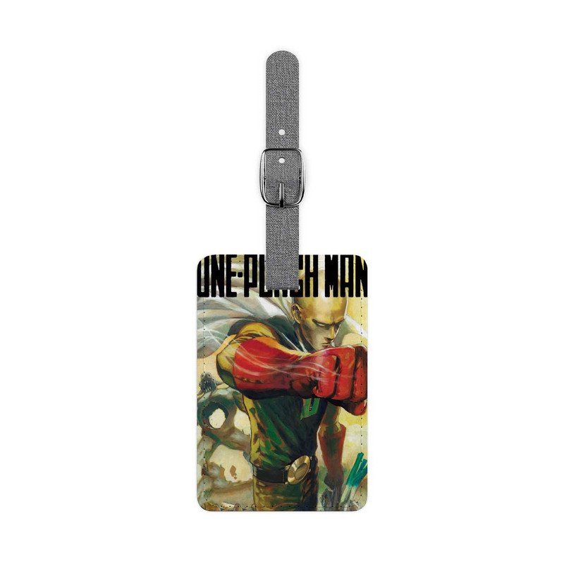 Zavstyle One Punch Man Red Hand Luggage Tag