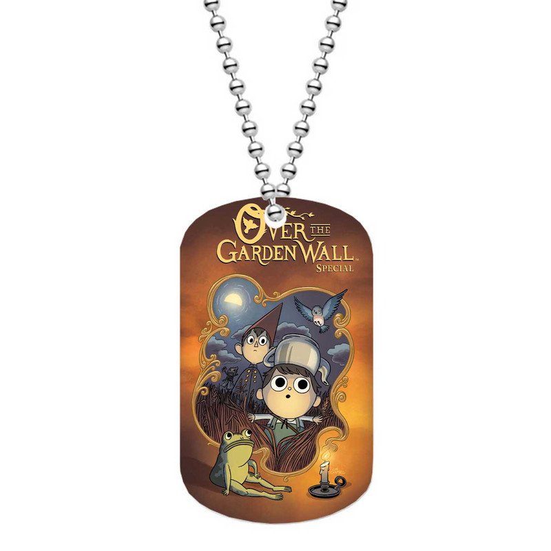 Zavstyle Over The Garden Wall Candle Dog Tag Military Stainless Steel
