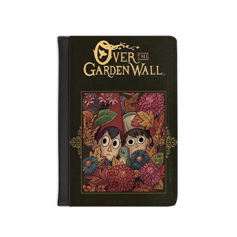 Zavstyle Over The Garden Wall Flowers Passport Cover