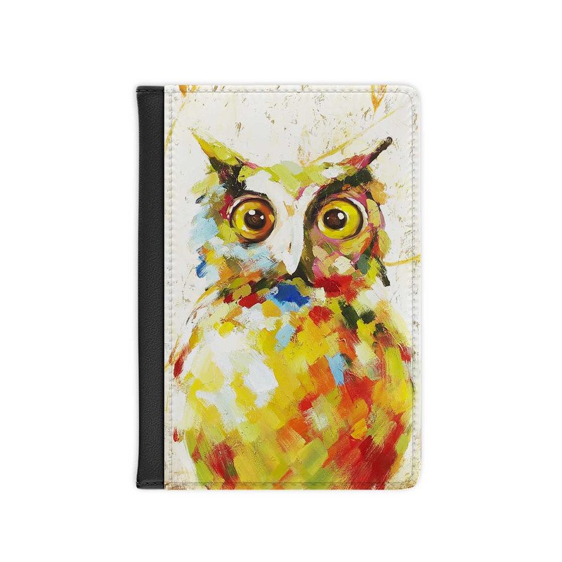 Zavstyle Owl Passport Cover