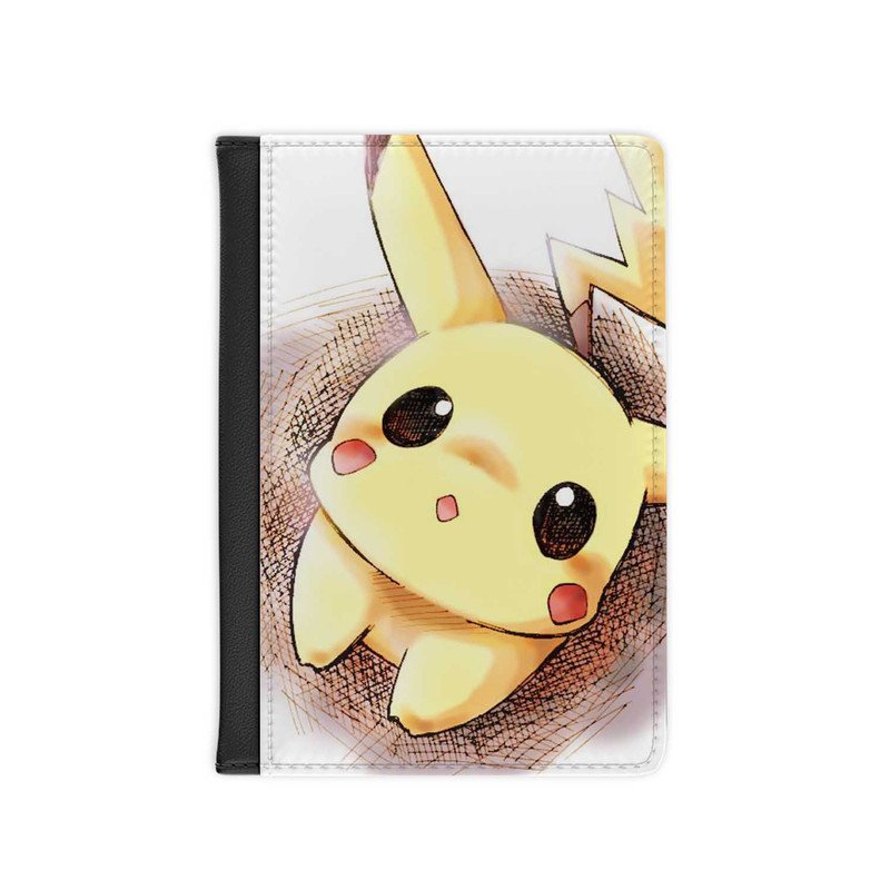 Zavstyle PIkachu Pokemon Print Passport Cover