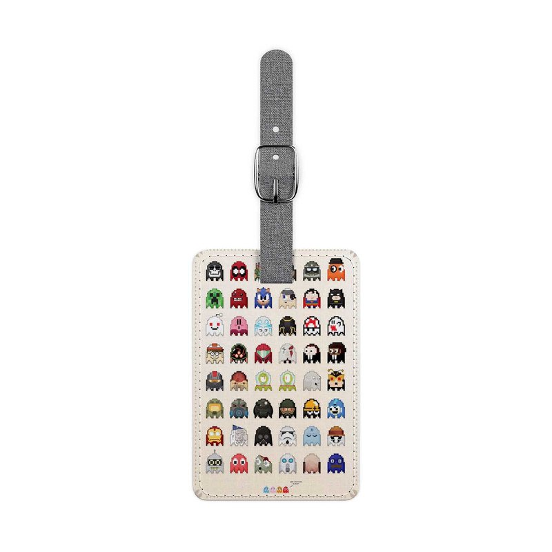 Zavstyle Pacman Ghost Luggage Tag