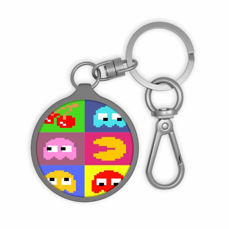 Zavstyle Pacman Pop Art Keyring Tag Accessories