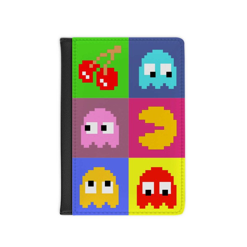 Zavstyle Pacman Pop Art Passport Cover