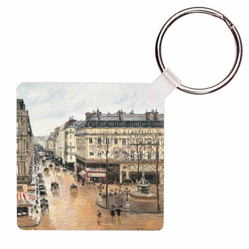 Zavstyle Paris Camille Pissarro Keychain