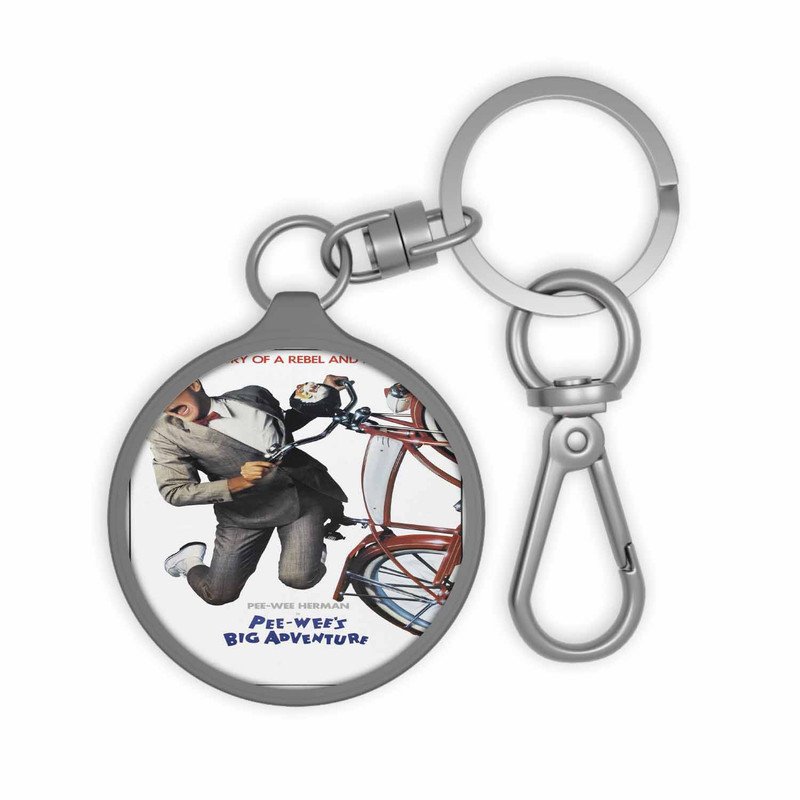 Zavstyle Pee Wee s Big Adventure Keyring Tag Accessories