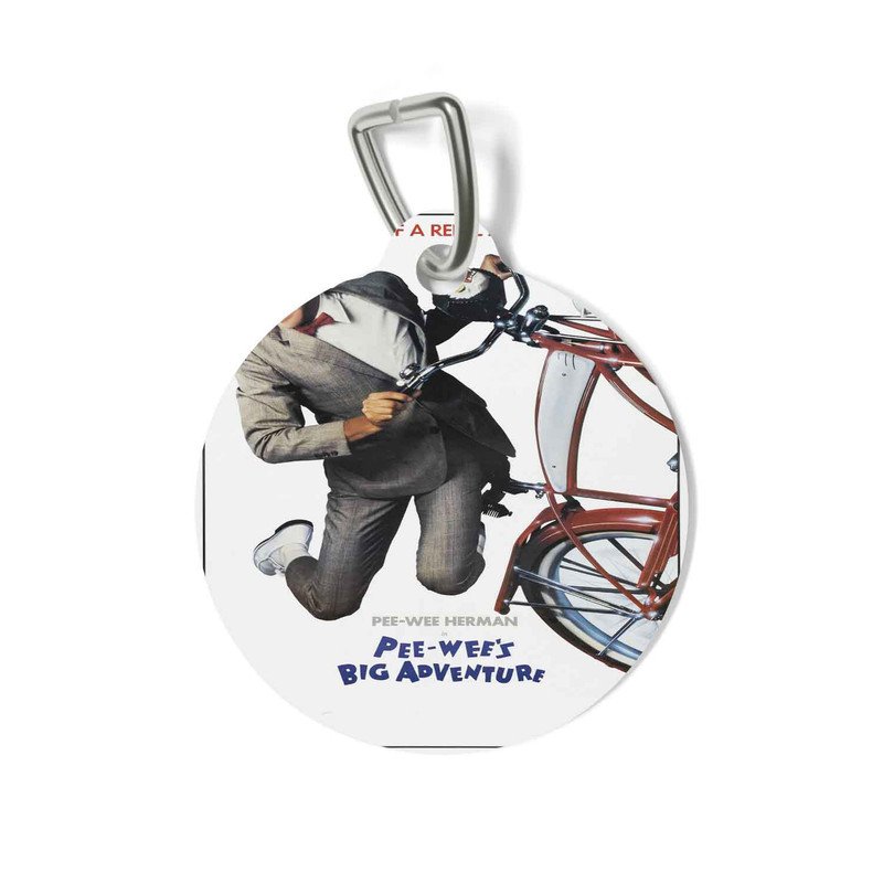 Zavstyle Pee Wee s Big Adventure Pet Tag