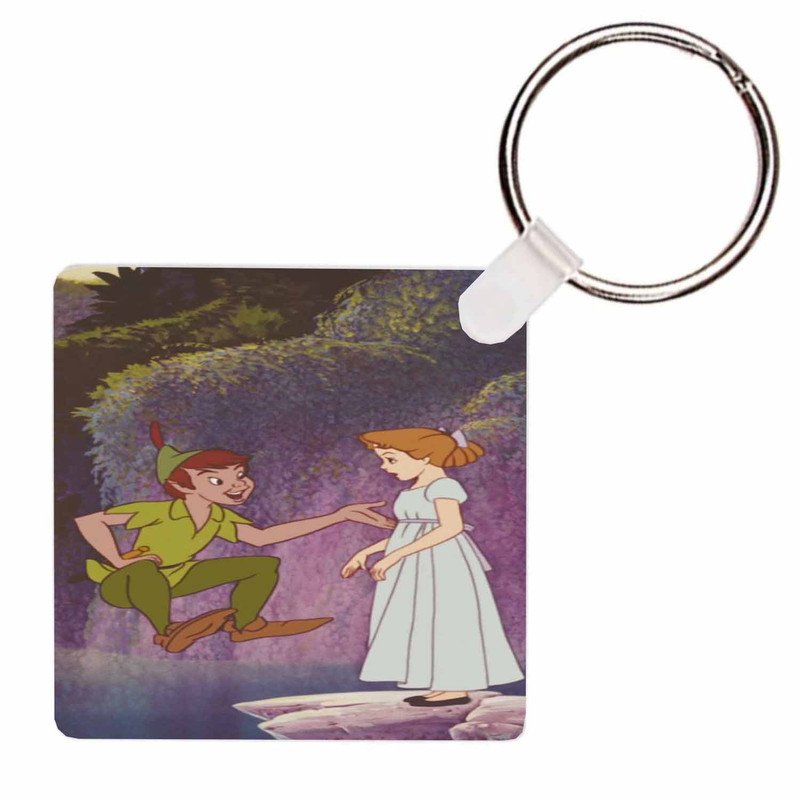 Zavstyle Peter Pan and Wendy Disney Keychain