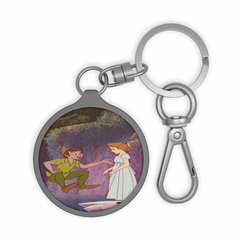 Zavstyle Peter Pan and Wendy Disney Keyring Tag Accessories