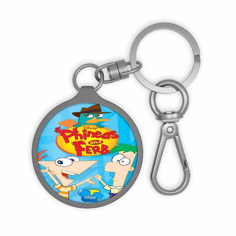 Zavstyle Phineas and Ferb Keyring Tag Accessories