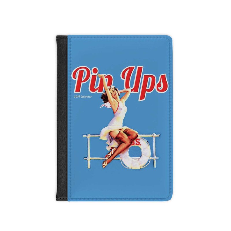 Zavstyle Pin Ups Calendar Passport Cover