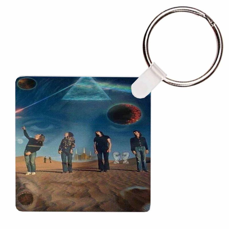 Zavstyle Pink Floyd Keychain