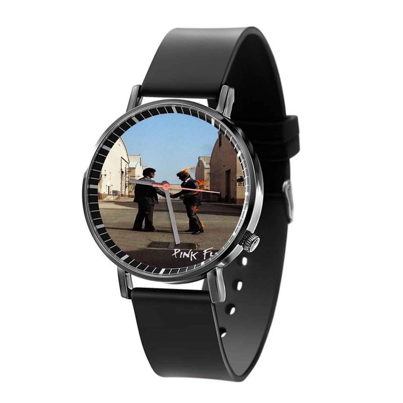 Zavstyle Pink Floyd Wish You Were Here Print Quartz Watch