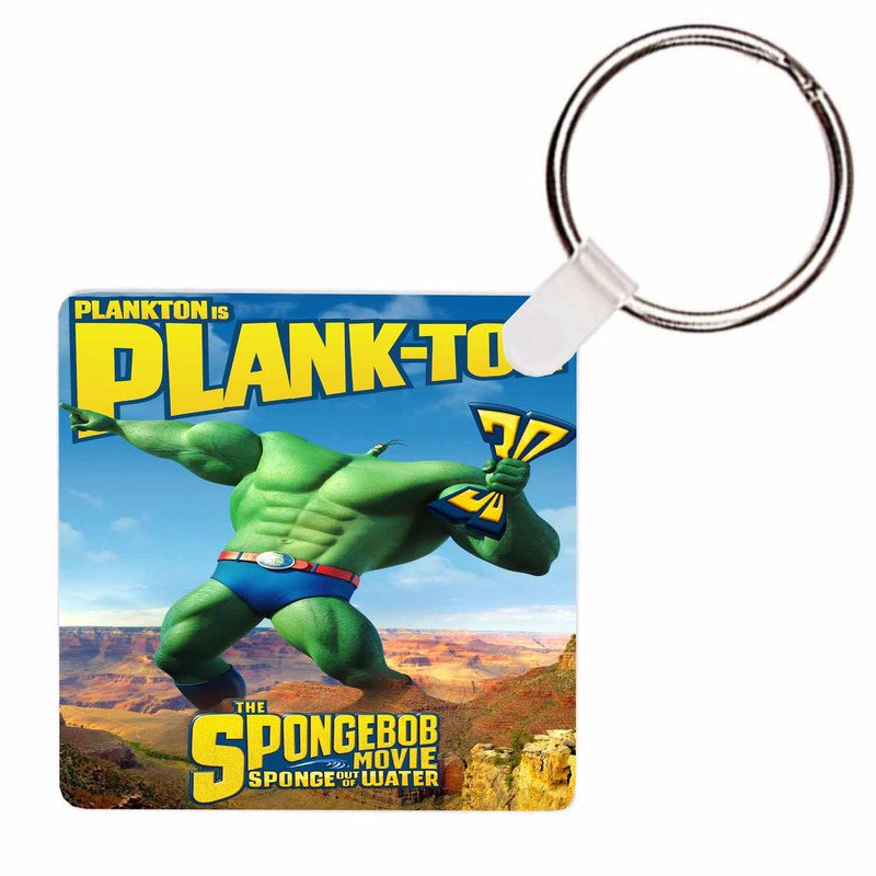 Zavstyle Plankton The Spongebob Movie Keychain