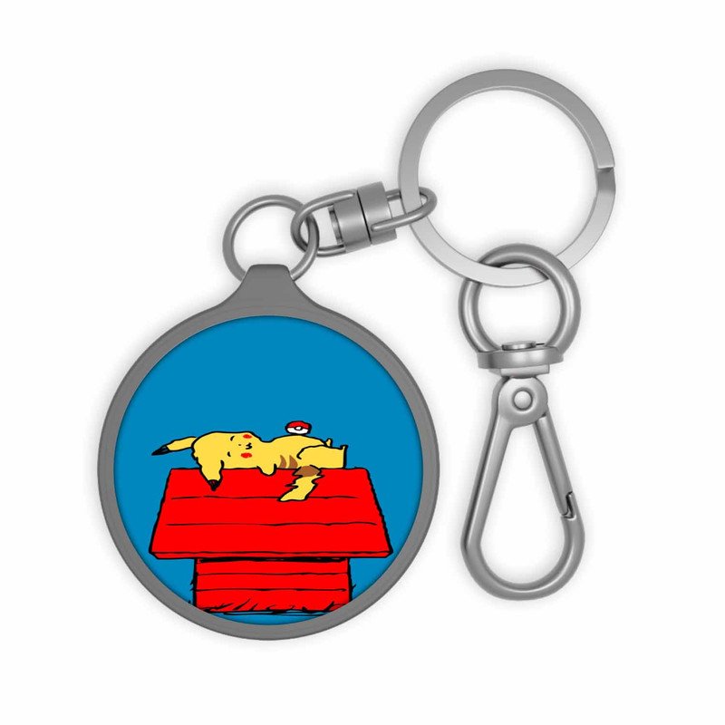 Zavstyle Pokemon Pikachu Snoopy Peanuts Keyring Tag Accessories