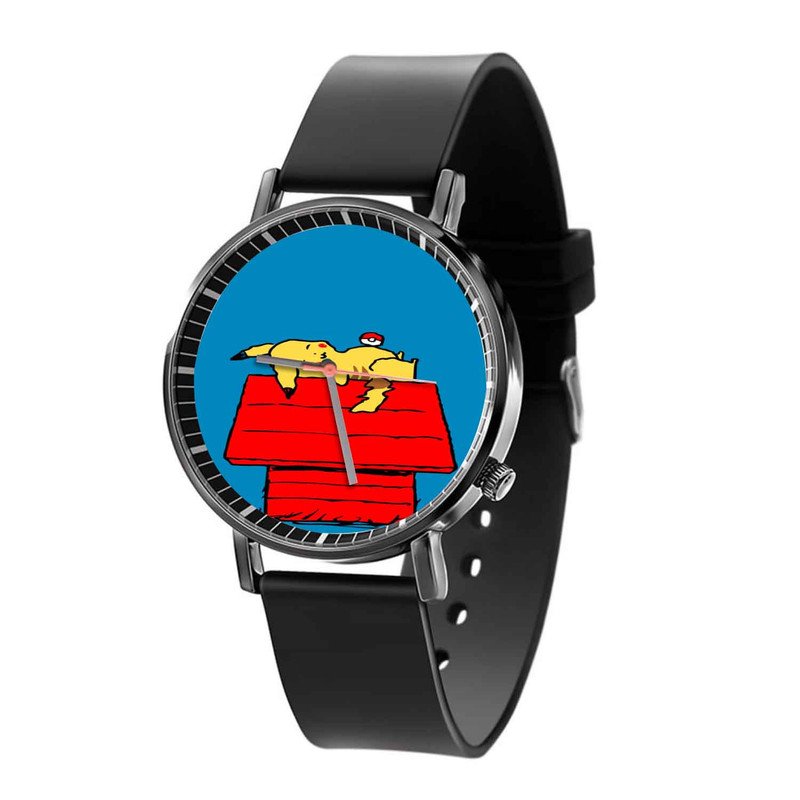 Zavstyle Pokemon Pikachu Snoopy Peanuts Quartz Watch