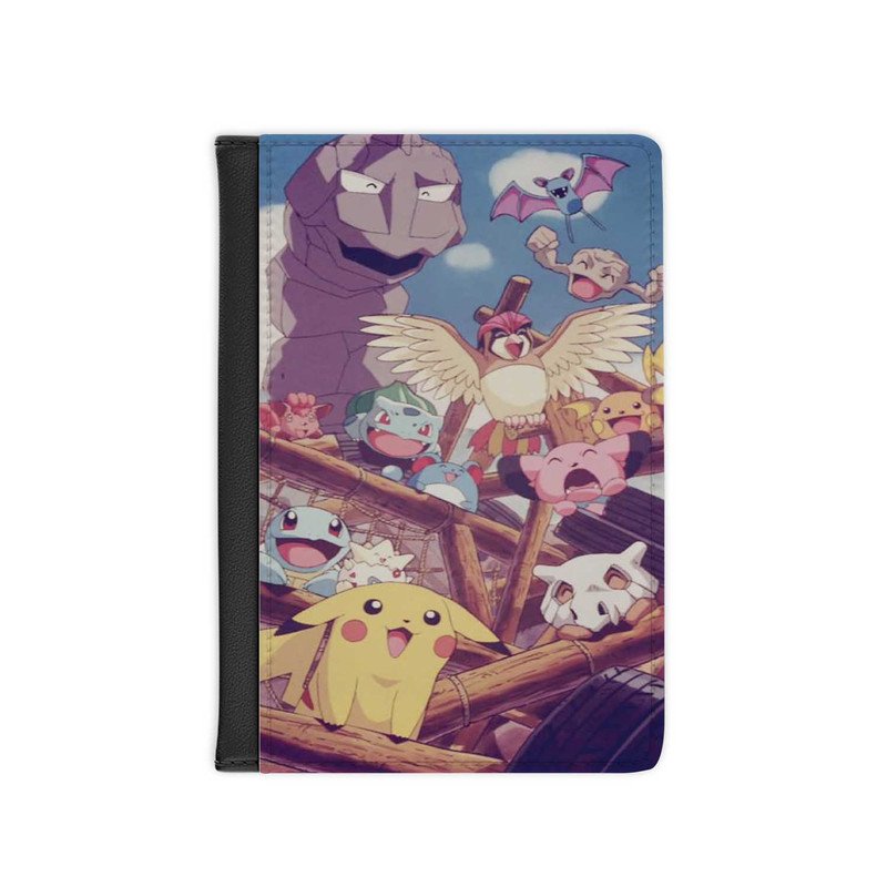 Zavstyle Pokemon Pikachu and Friends Passport Cover