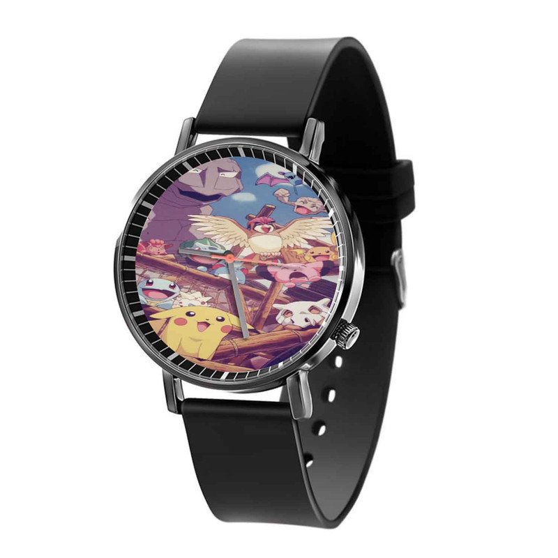 Zavstyle Pokemon Pikachu and Friends Quartz Watch