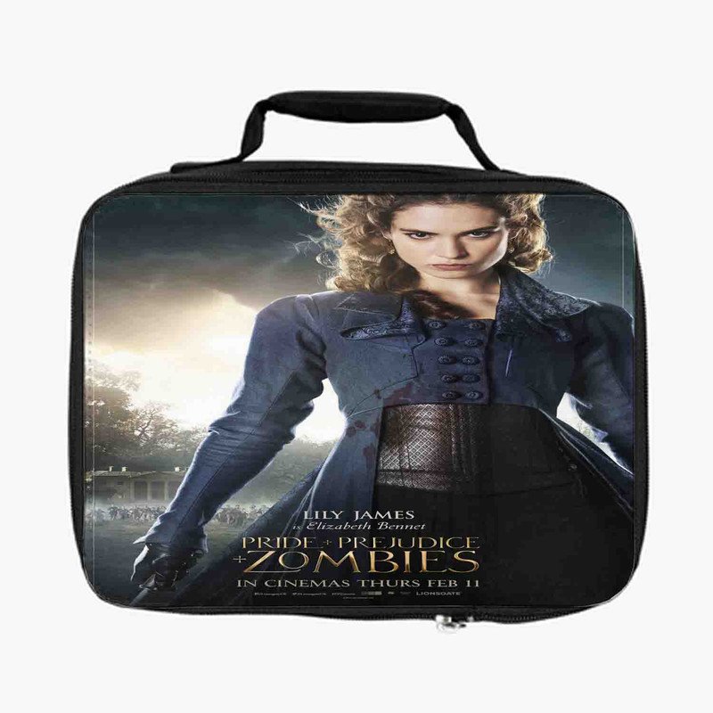 Zavstyle Pride and Prejudice and Zombies Elizabeth Bennet Lunch Bag