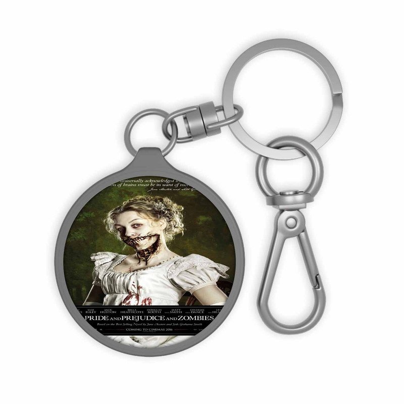 Zavstyle Pride and Prejudice and Zombies Keyring Tag Accessories