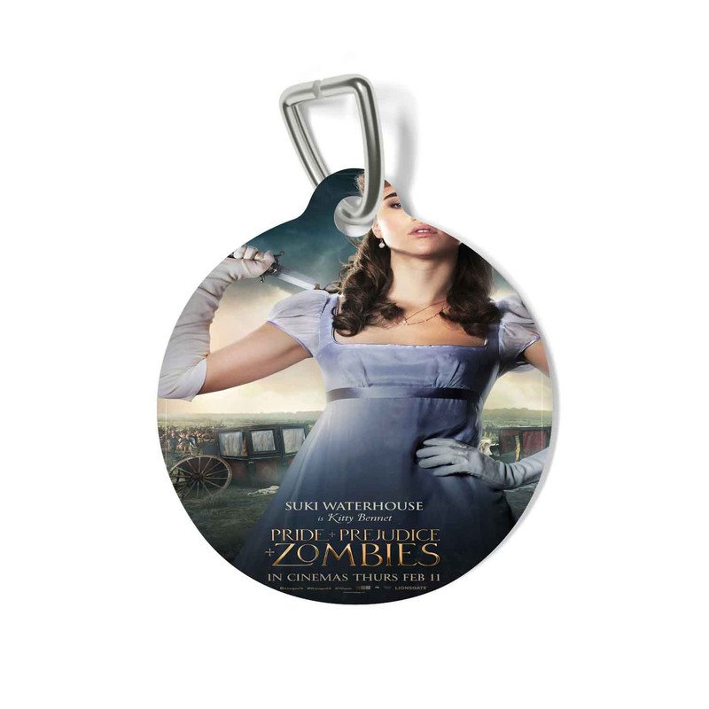 Zavstyle Pride and Prejudice and Zombies Kitty Bennet Pet Tag