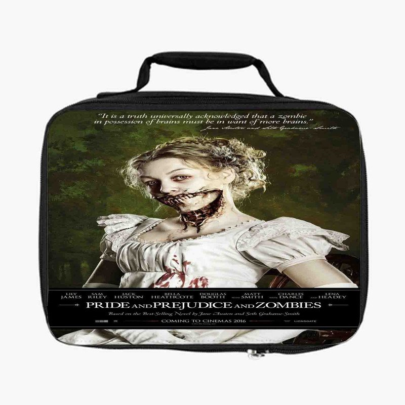 Zavstyle Pride and Prejudice and Zombies Lunch Bag