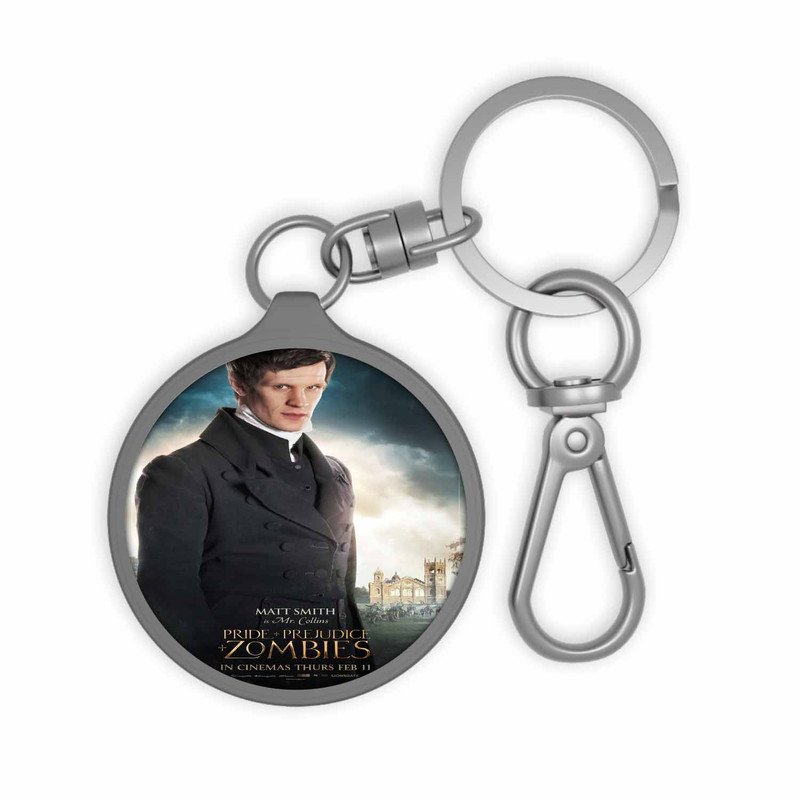 Zavstyle Pride and Prejudice and Zombies Mr Collins Keyring Tag Accessories
