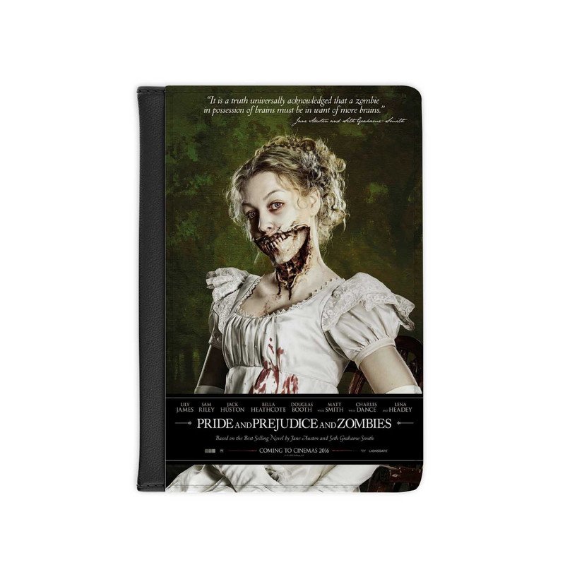 Zavstyle Pride and Prejudice and Zombies Passport Cover