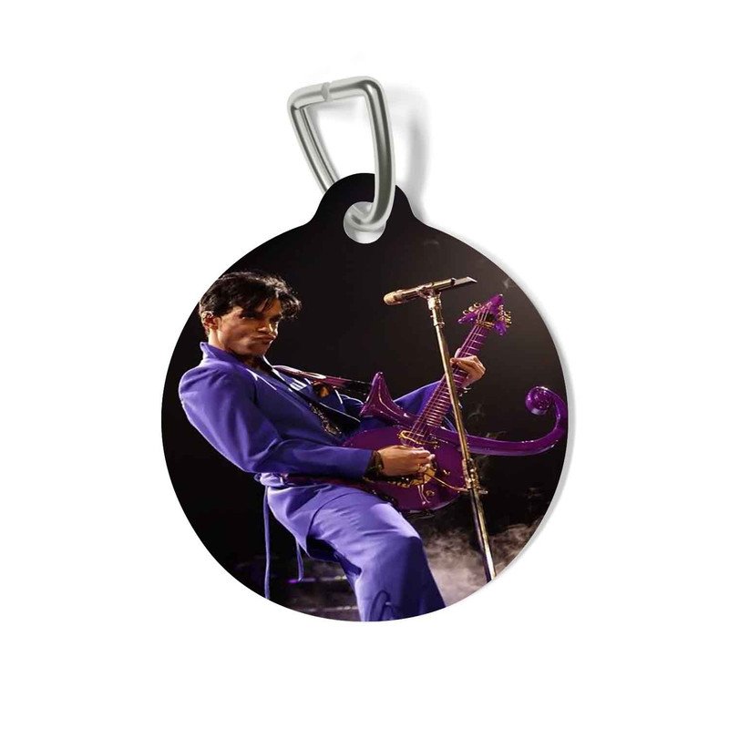 Zavstyle Prince Purple Rain Pet Tag