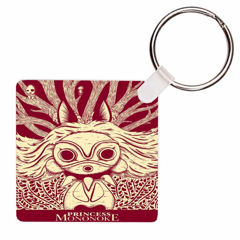 Zavstyle Princess Mononoke Keychain