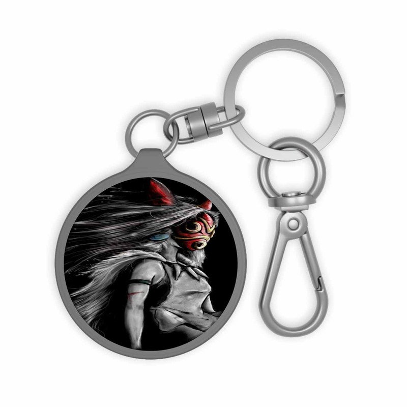 Zavstyle Princess Mononoke Studio Ghibli Anime Keyring Tag Accessories