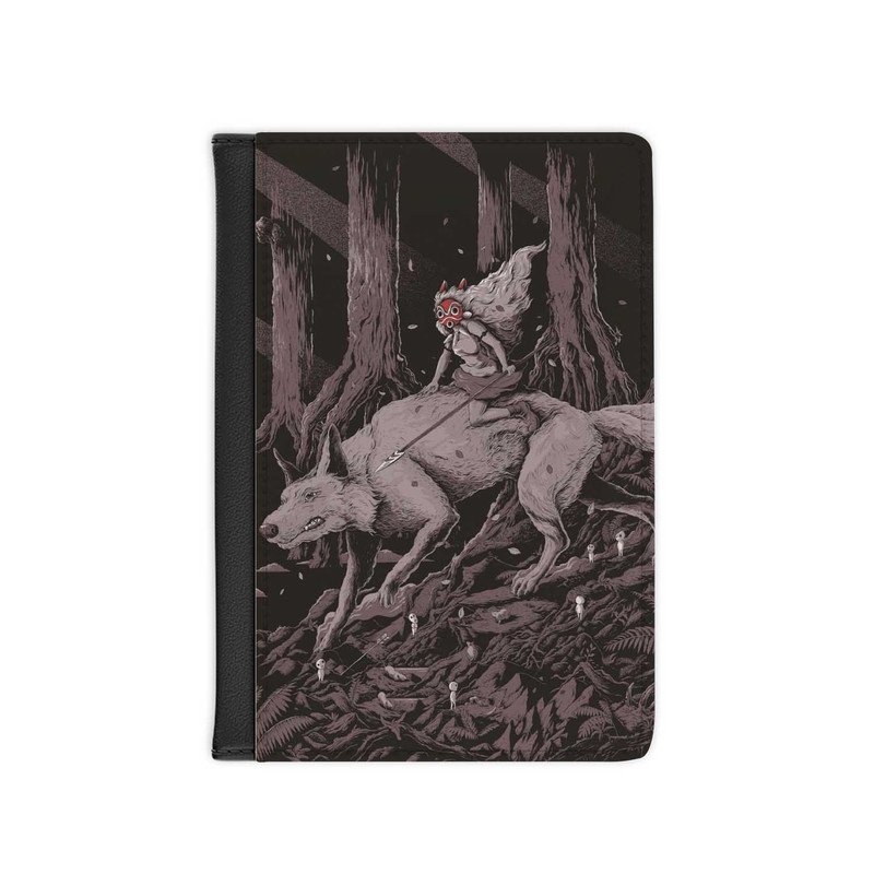 Zavstyle Princess Mononoke Studio Ghibli Print Passport Cover